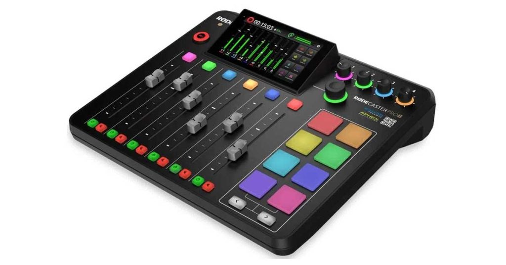 Rode Rodecaster Pro II Mixer Audio