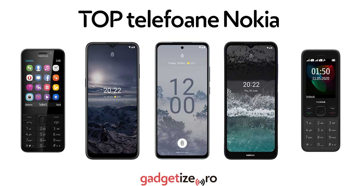 TOP 5 cele mai bune telefoane mobile Nokia