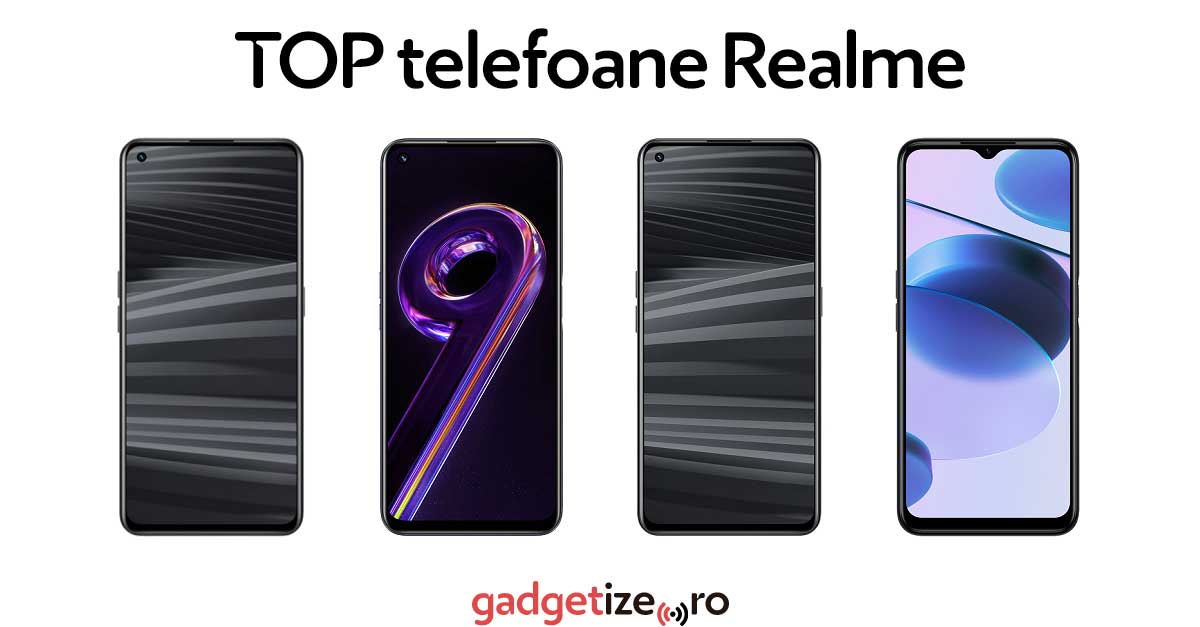 TOP 4 cele mai bune telefoane mobile Realme