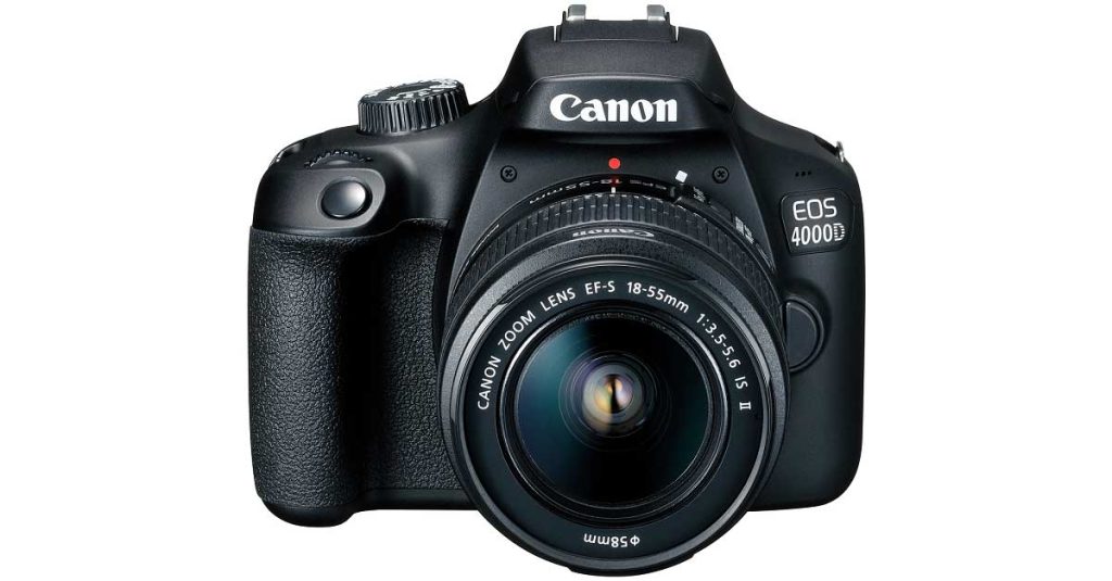 Aparat foto DSLR Canon EOS 4000D