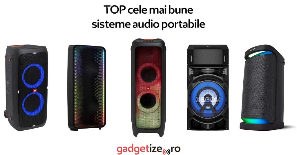 TOP cele mai bune sisteme audio portabile