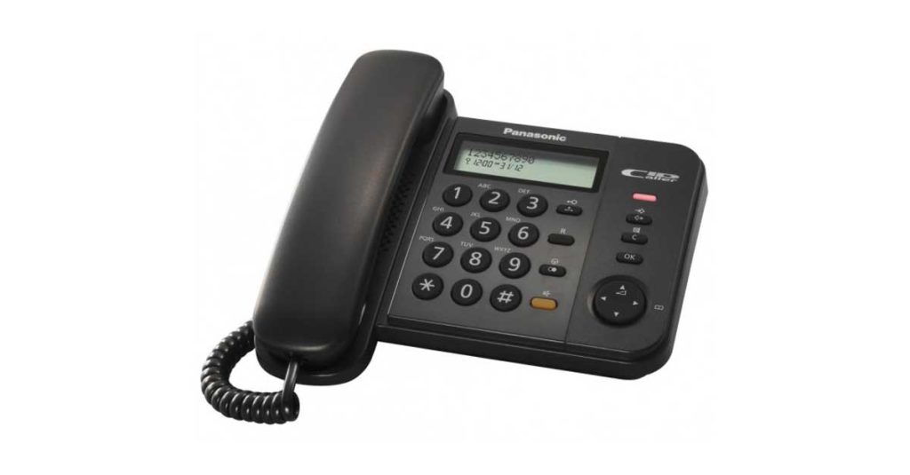 Telefon fix cu fir Panasonic KX-TS580FXB