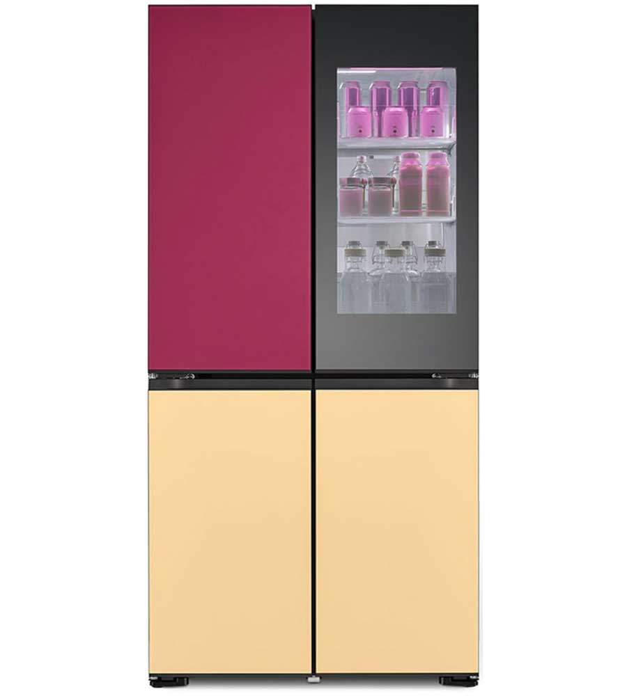 Frigider smart side by side LG GMV960NNME