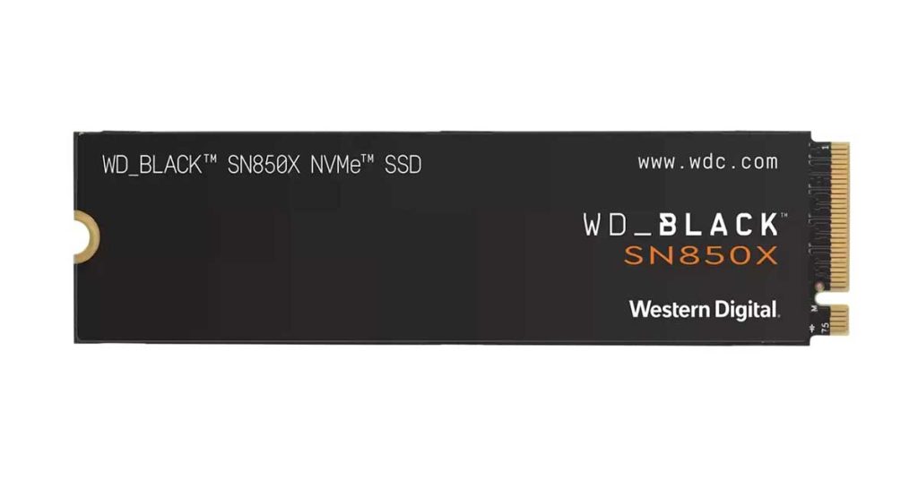 Solid-State Drive (SSD) M.2 WD Black SN850X