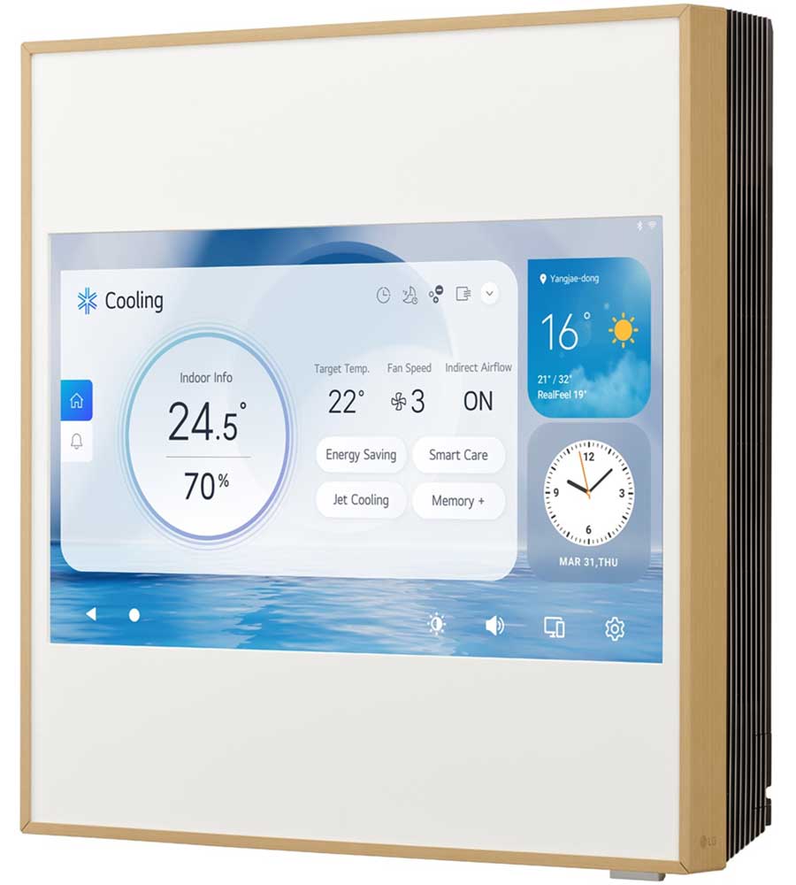 Aparat smart de aer condiționat LG Artcool Gallery Premium LCD